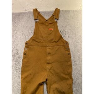 Empyre Relax Overalls Mens XL Canvas Workwear Brown‎
